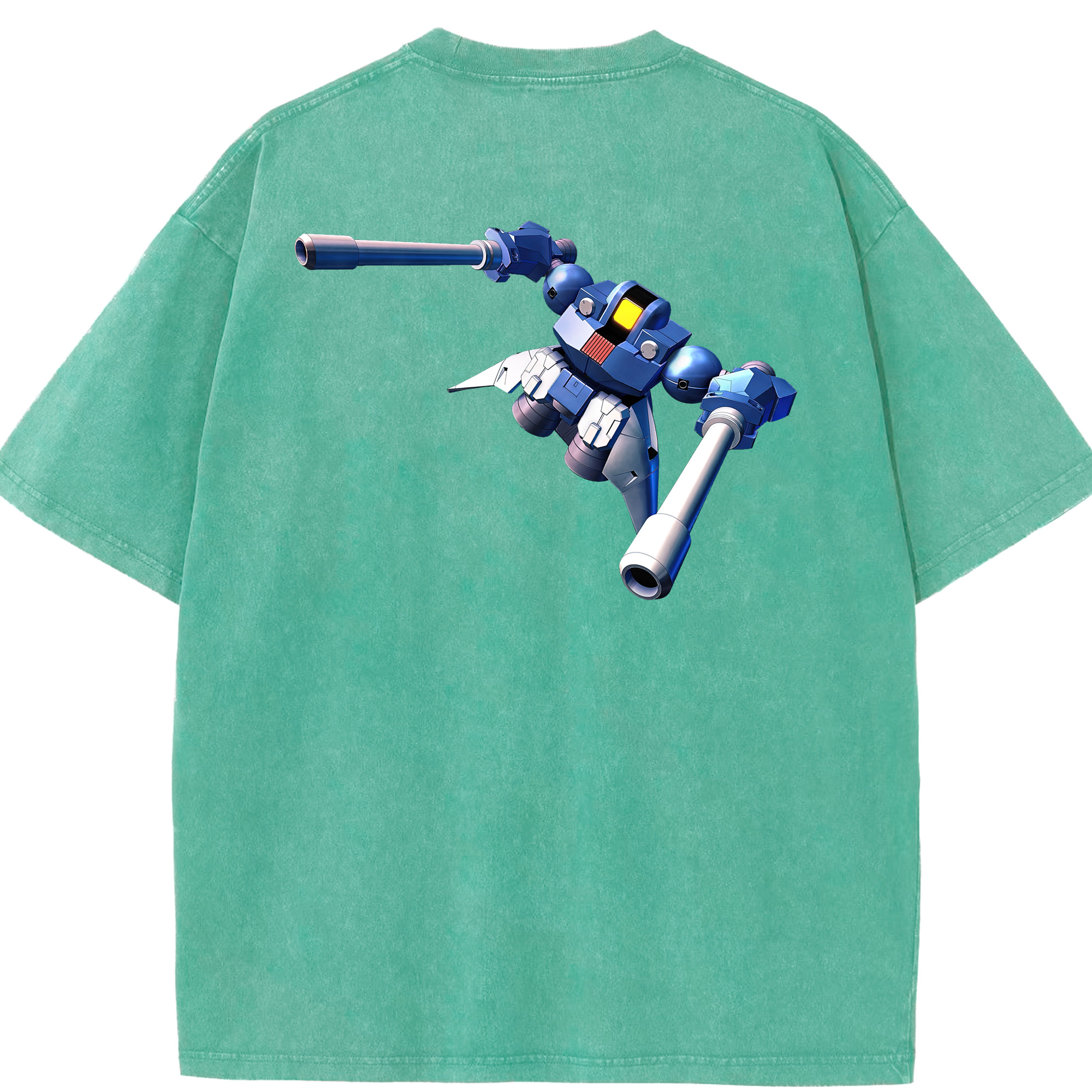 （画像用） 機動戦士ガンダム Mobile Suit Gundam 綿100% ヴィンテージ風 半袖Tシャツ（背面プリント）